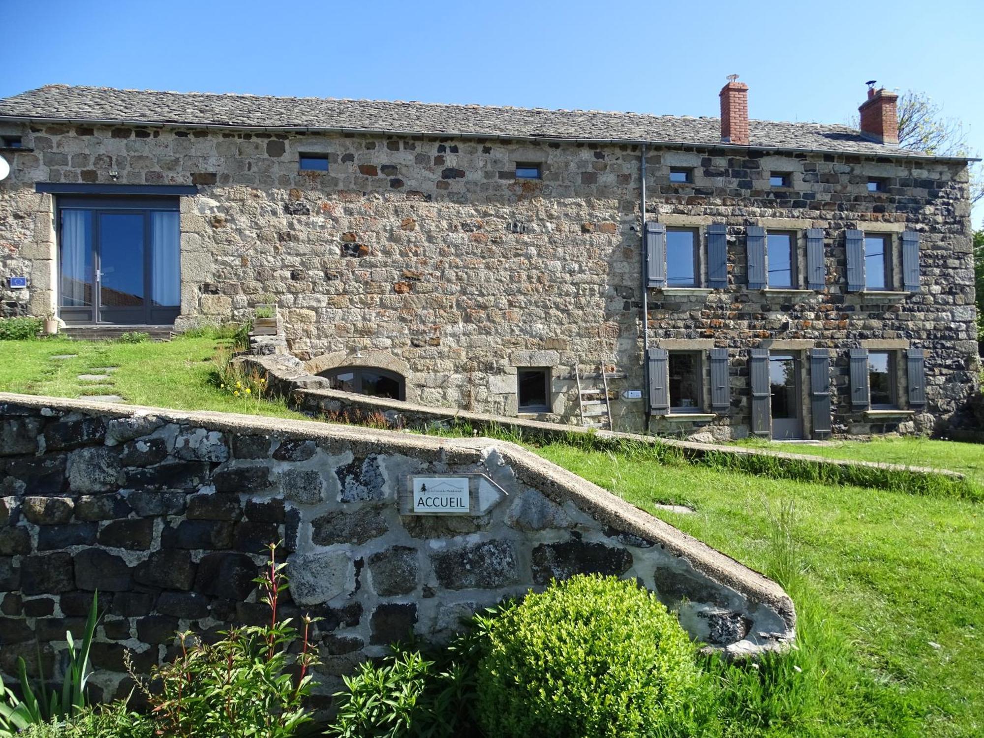 La Ferme De Madelonnet Bed & Breakfast Saint-Jeures Exterior foto